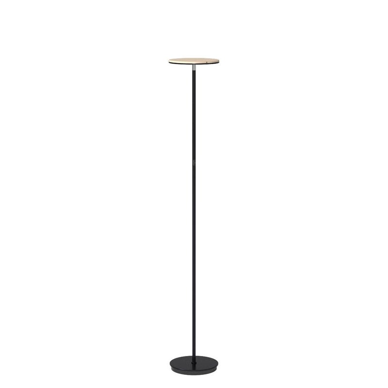 Brightech Sky Flux Dimmable LED Floor Lamp â€“ Super Bright Floor Lamp with 3 Light Modes for Living Room, Office â€“ Torchiere Standing Touch-Lamp, Tall Torch Lamp for Bedroom & Reading â€“ Black - Image 4